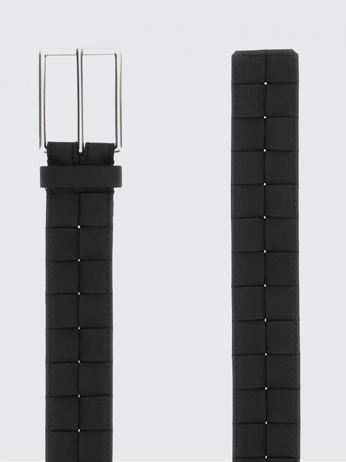 Bottega Veneta Belt Men Black BOTTEGA VENETA