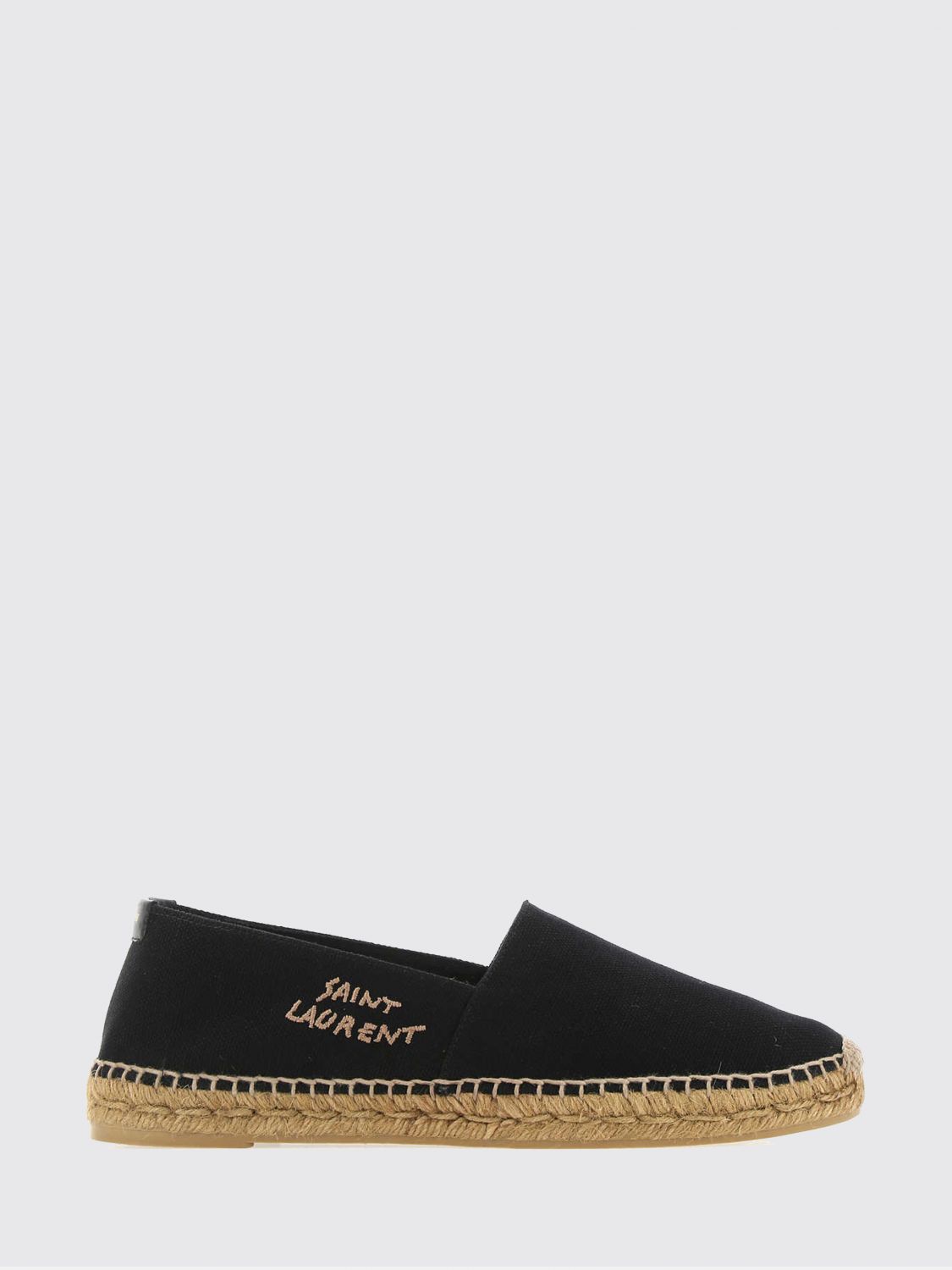 Saint Laurent Espadrille Men Black SAINT LAURENT