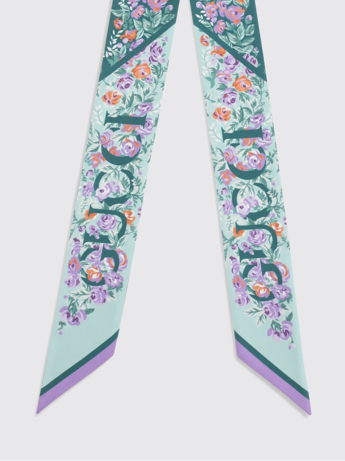 Gucci Neck Scarf Woman Water GUCCI