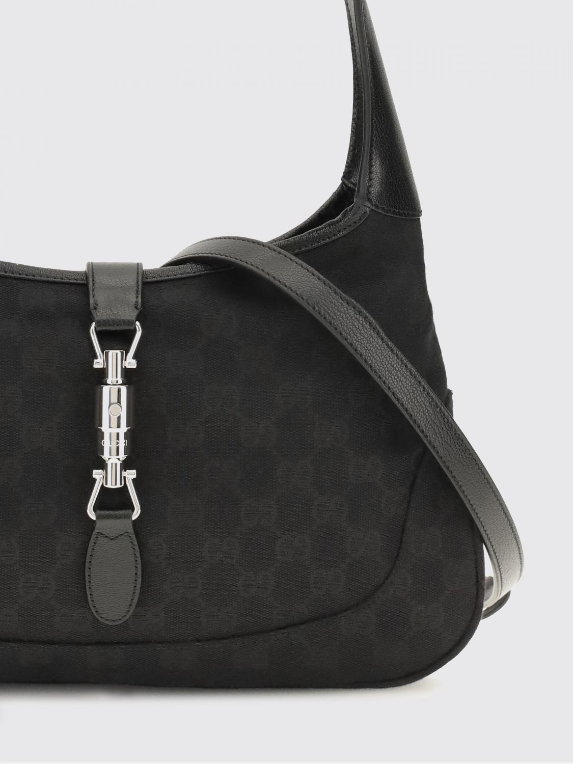 Gucci Women Jackie 1961 Tone-On-Tone Gg Monogram Shoulder Bag Gucci In Fabric And Leather GUCCI