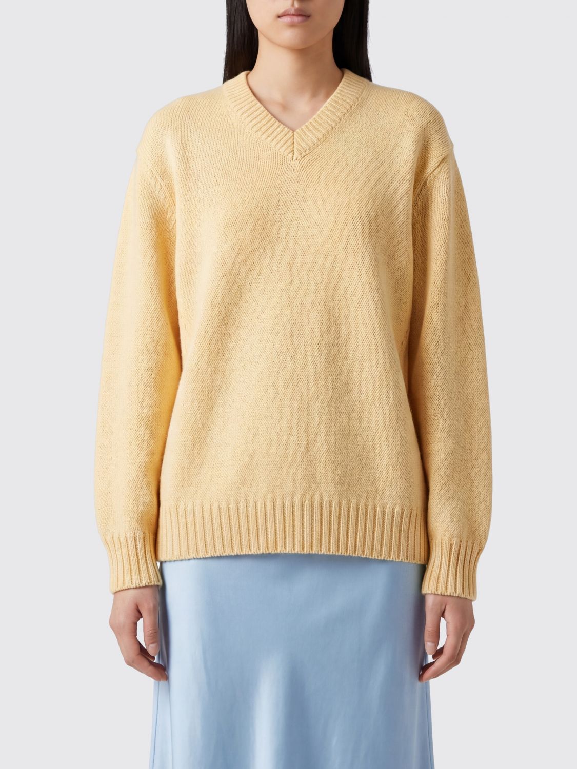 Bottega Veneta Sweater Woman Beige BOTTEGA VENETA