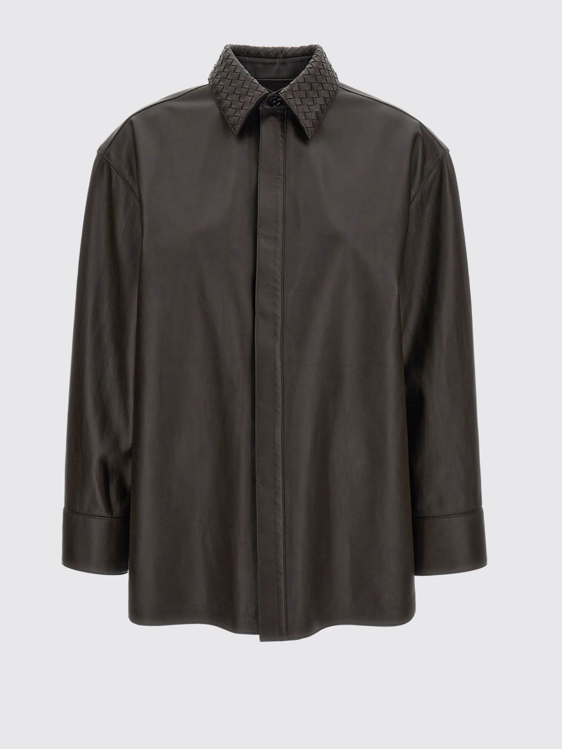 Bottega Veneta Shirt Woman Brown BOTTEGA VENETA