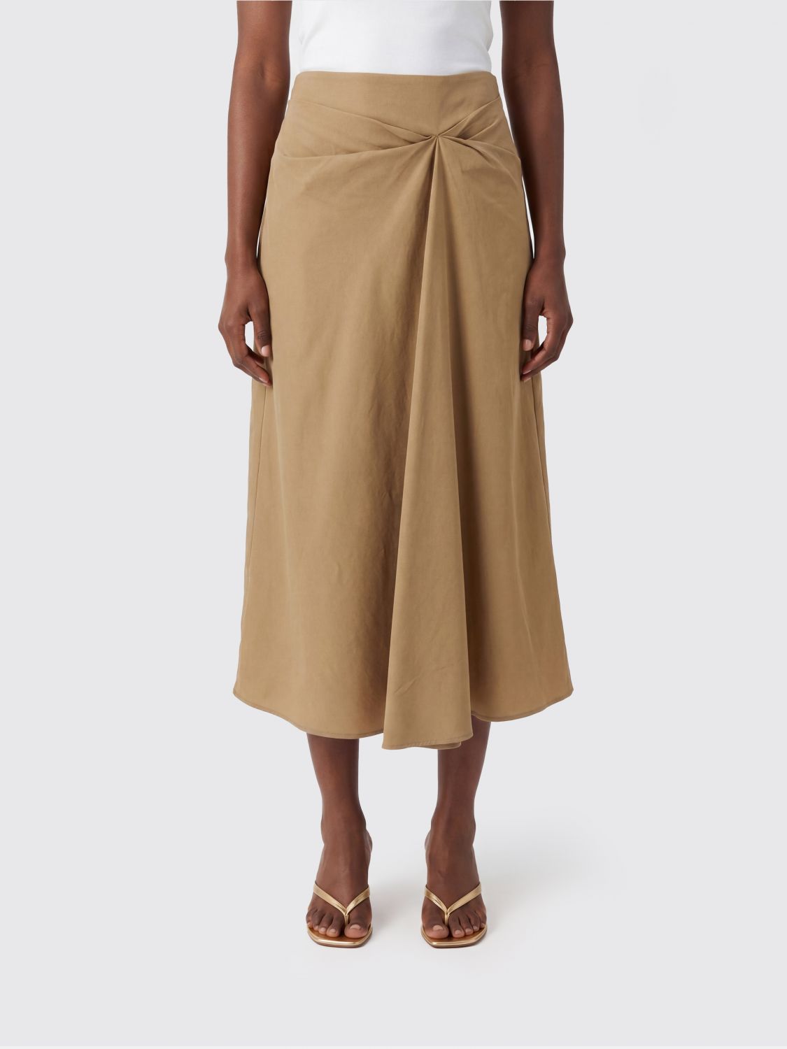 Max Mara Skirt Woman Brown MAX MARA