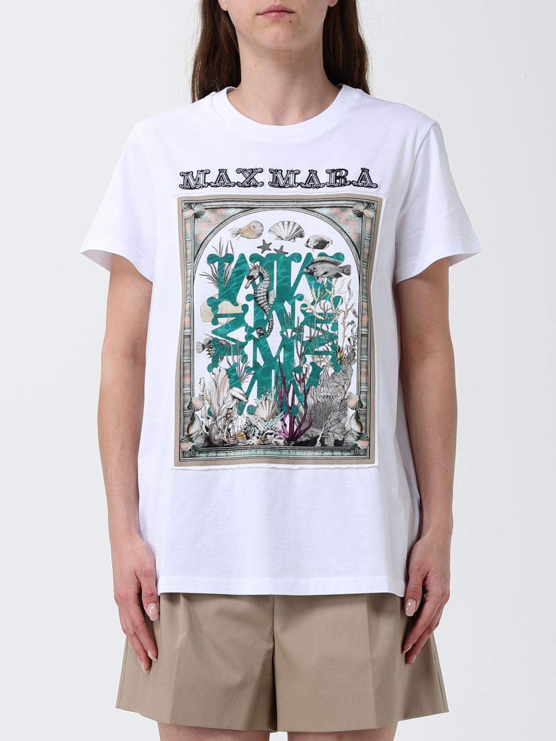 Max Mara T-Shirt Woman White MAX MARA