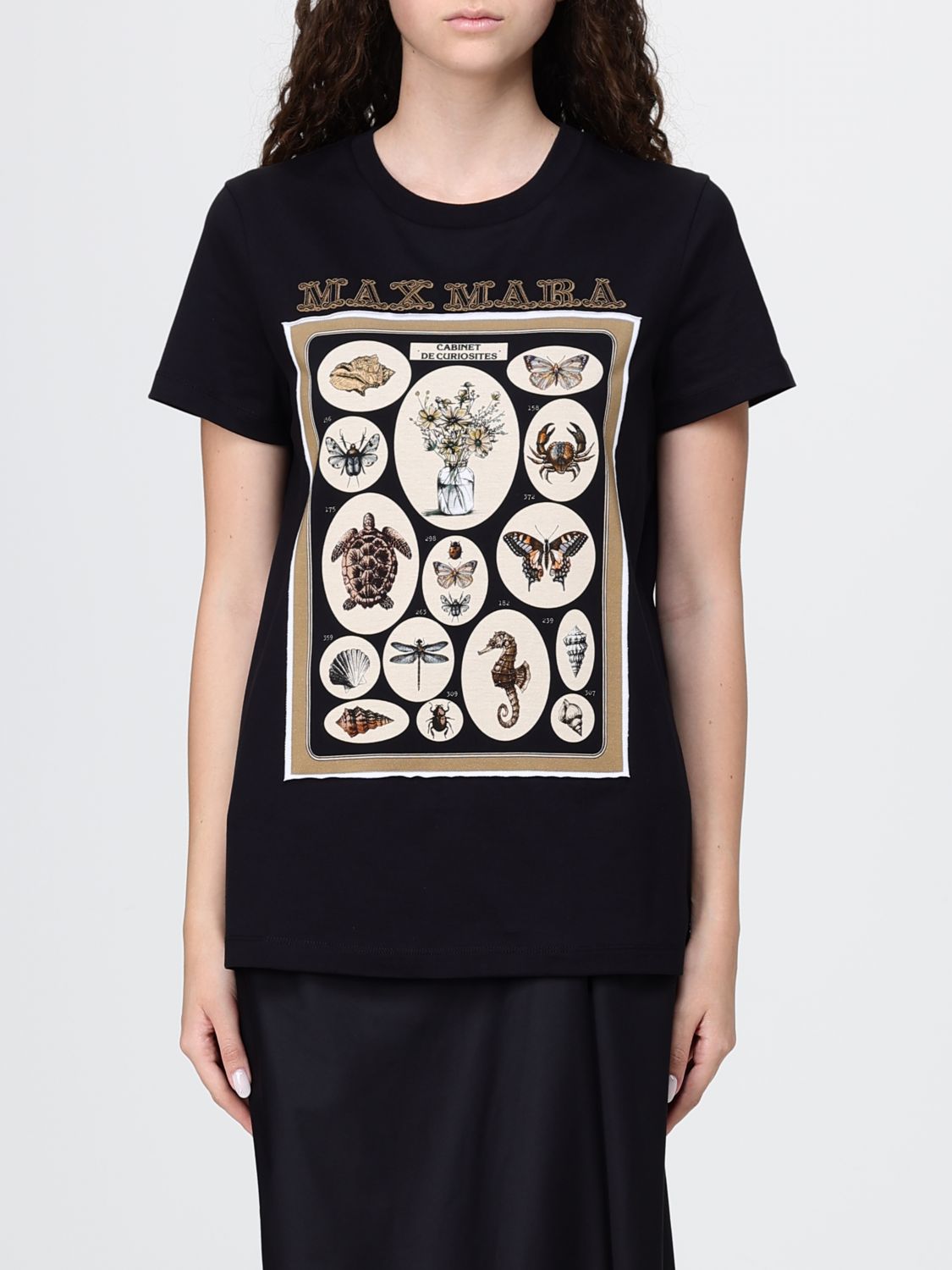 Max Mara T-Shirt Woman Black MAX MARA
