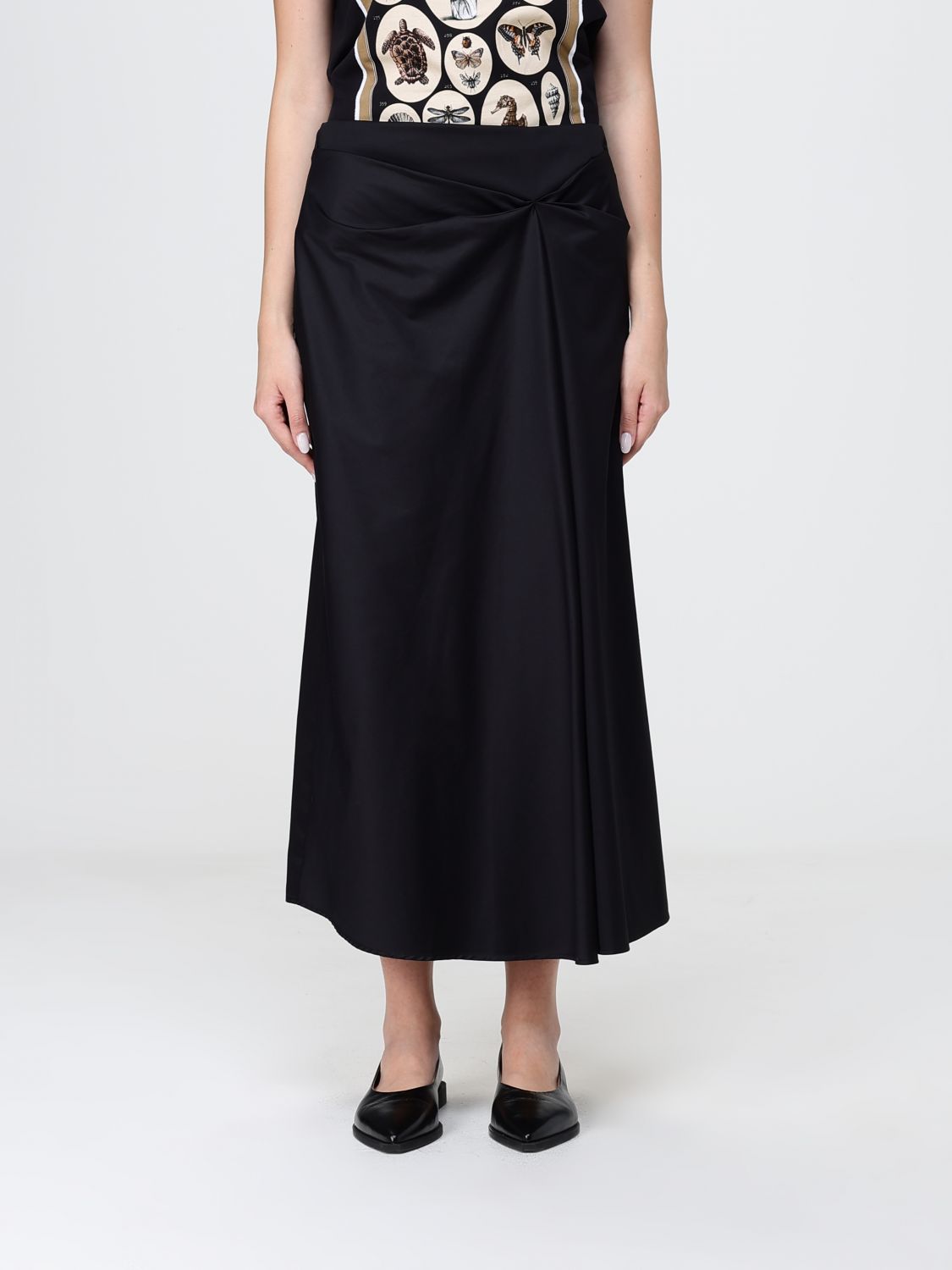Max Mara Skirt Woman Black MAX MARA