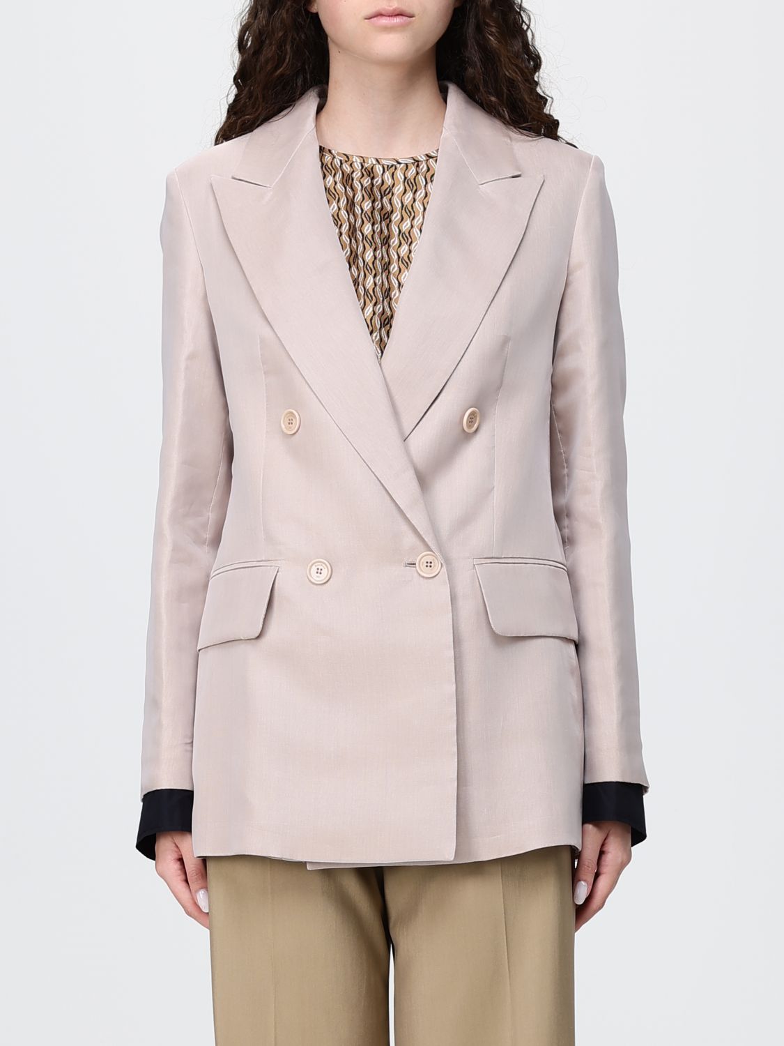 Max Mara Jacket Woman Camel MAX MARA