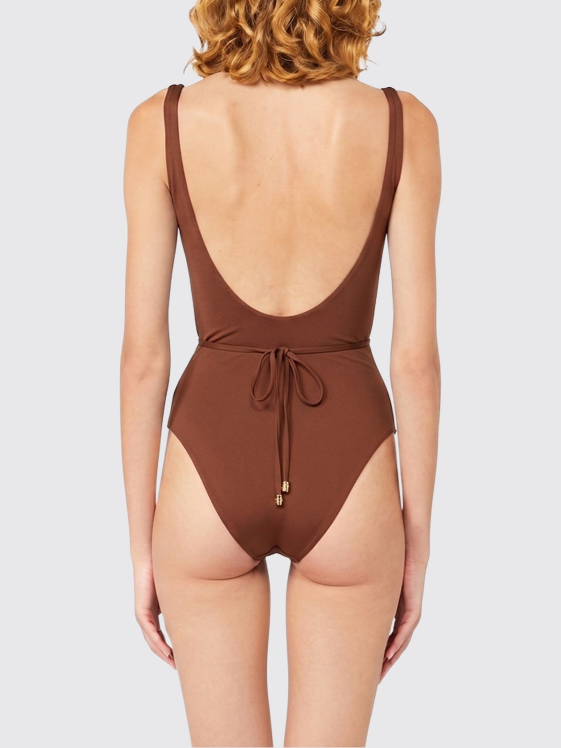Max Mara Swimsuit Woman Brown MAX MARA