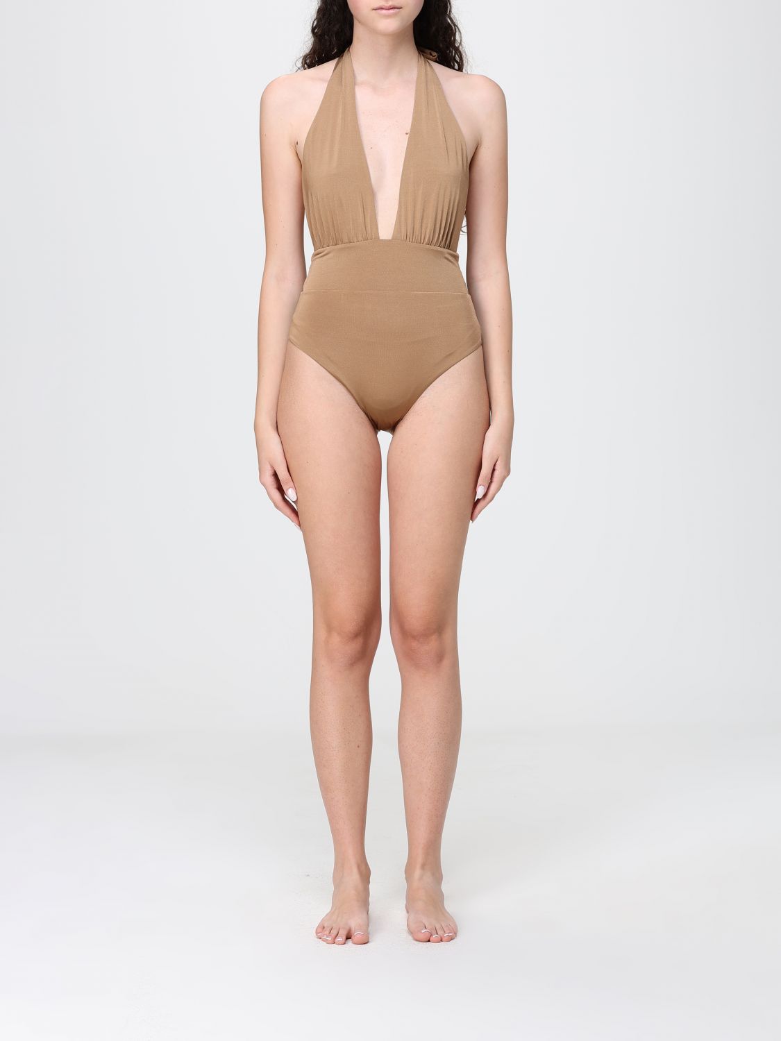 Max Mara Swimsuit Woman Camel MAX MARA
