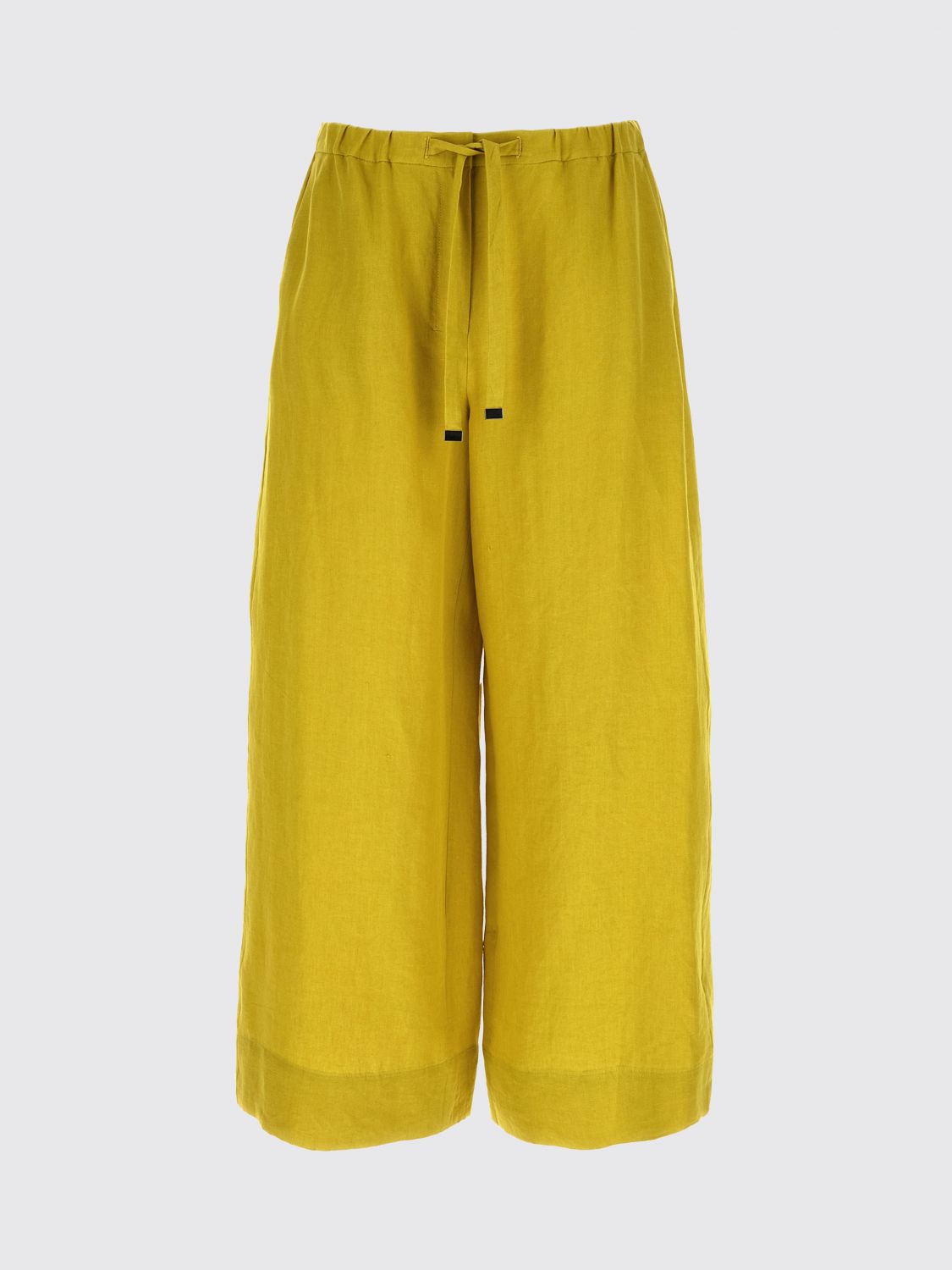Max Mara Pants Woman Yellow MAX MARA