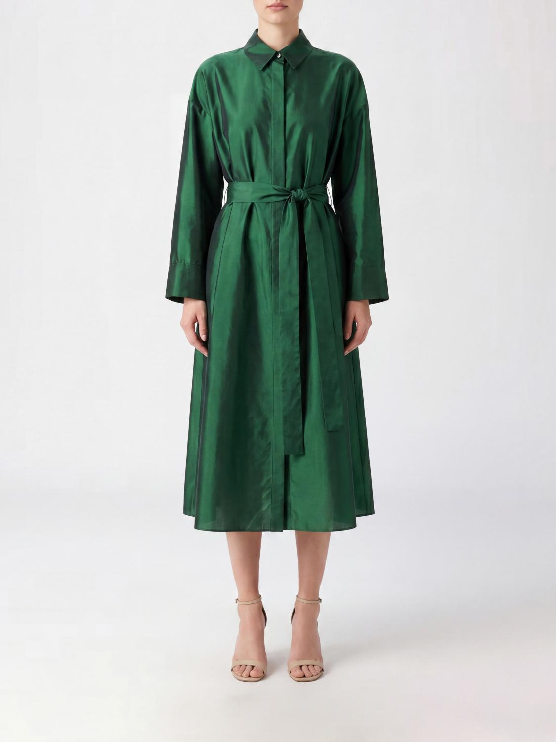 Max Mara Dress Woman Green MAX MARA