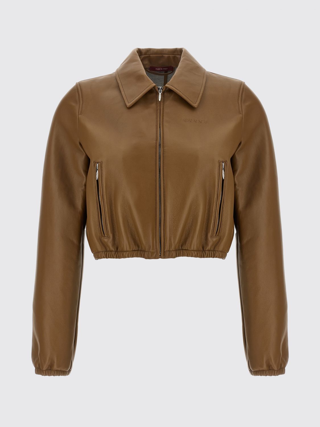 Gucci Jacket Woman Beige GUCCI