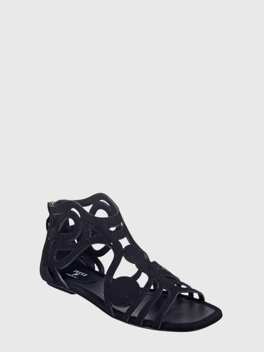 Pucci Heeled Sandal Woman Black PUCCI