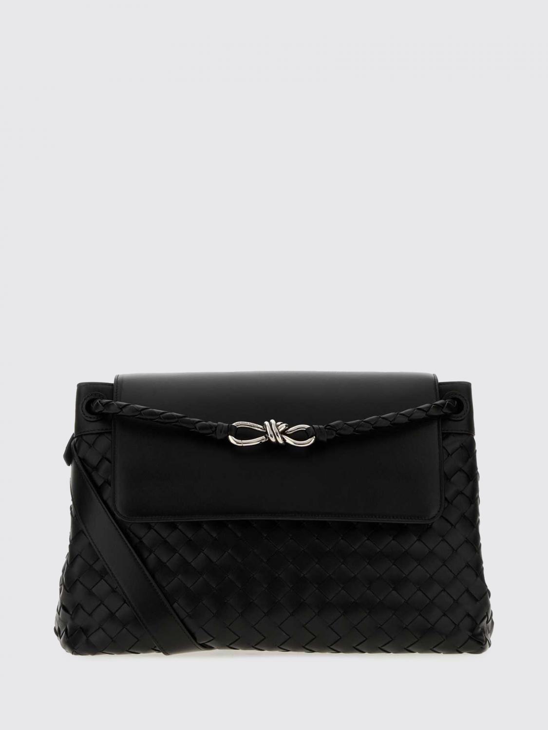 Bottega Veneta Shoulder Bag Men Black BOTTEGA VENETA