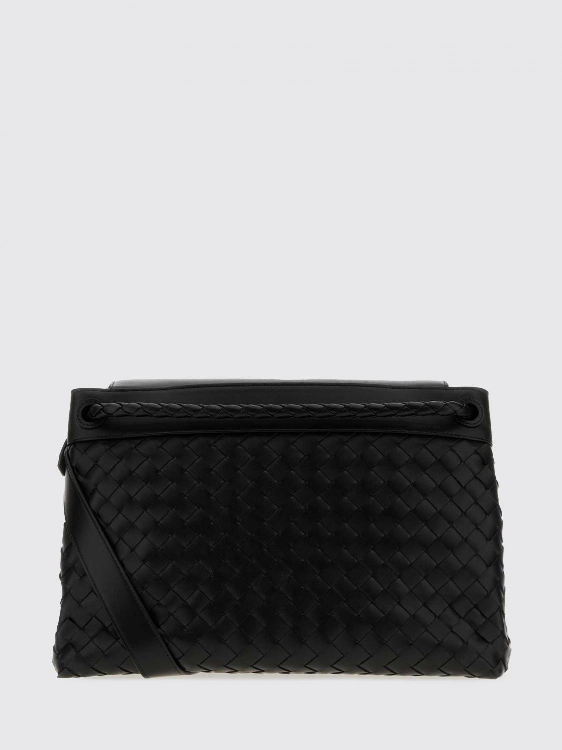Bottega Veneta Shoulder Bag Men Black BOTTEGA VENETA