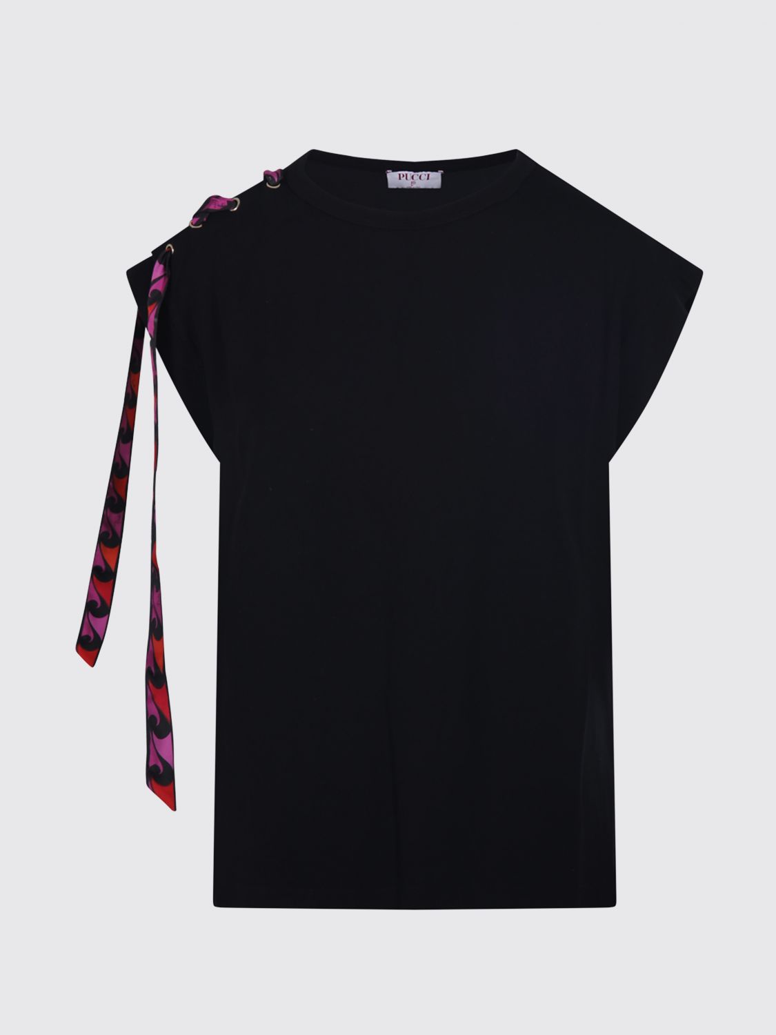 Pucci T-Shirt Woman Black PUCCI