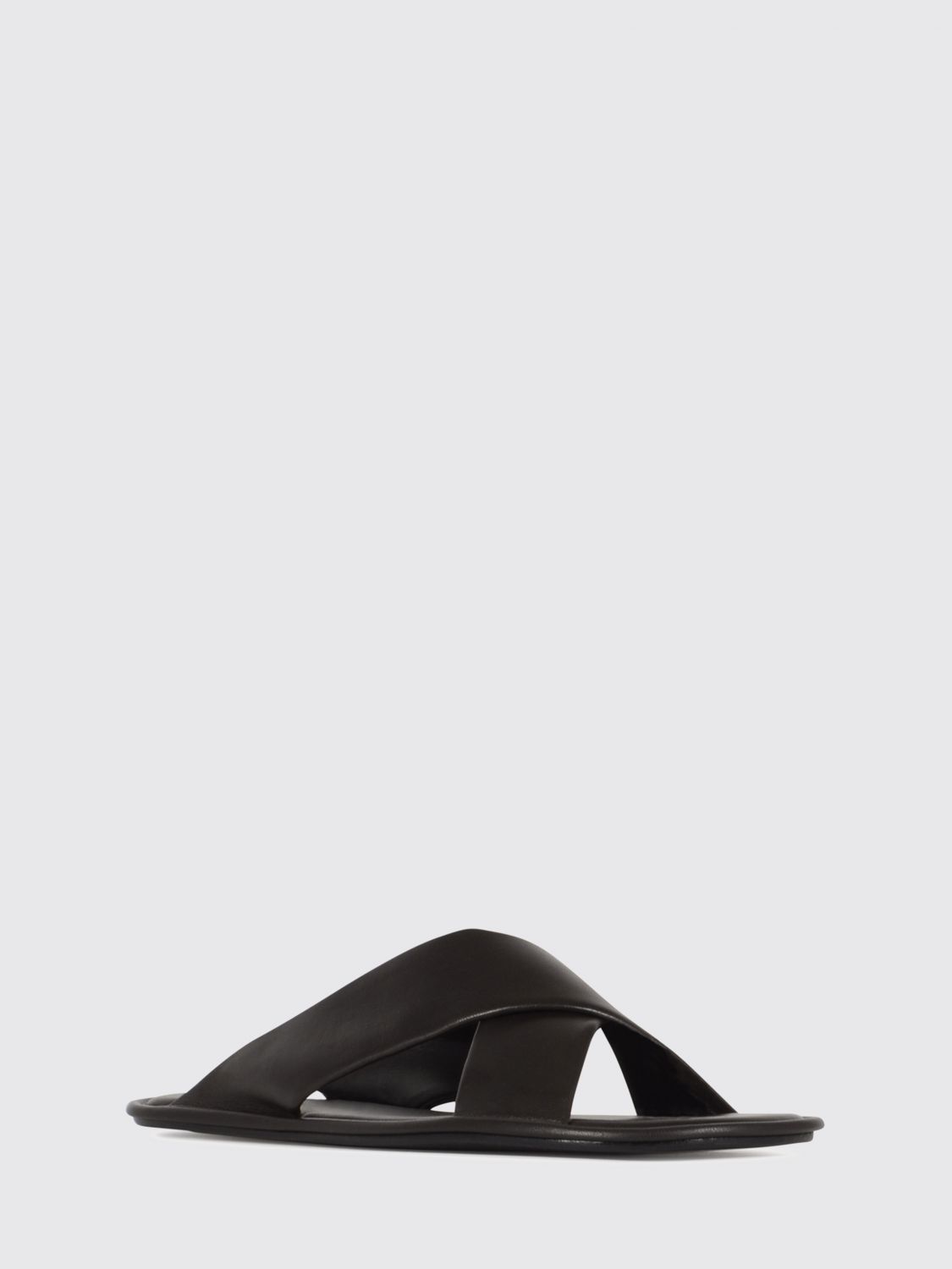Saint Laurent Sandals Men Brown SAINT LAURENT