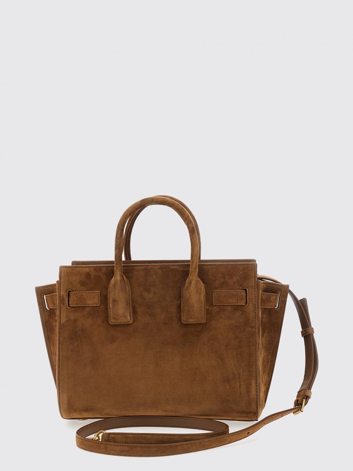 Saint Laurent Handbag Woman Brown SAINT LAURENT
