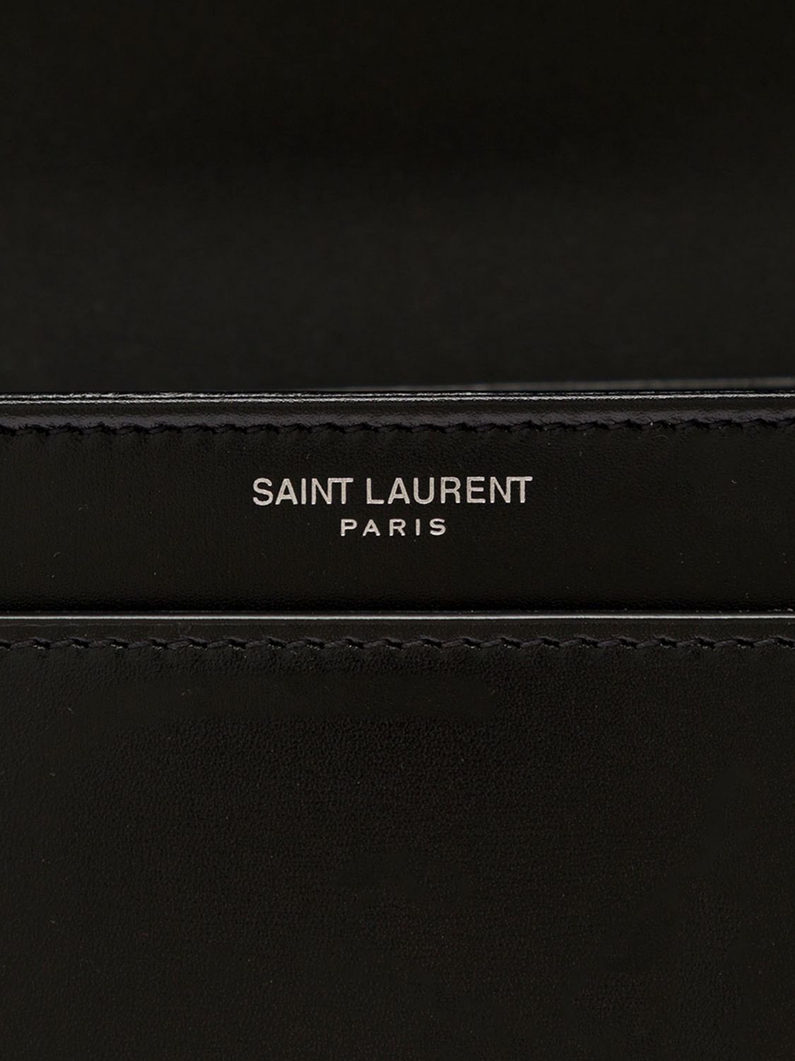 Saint Laurent Men Saint Laurent Brushed Calfskin Leather Crossbody Bag With Ysl Buckle SAINT LAURENT