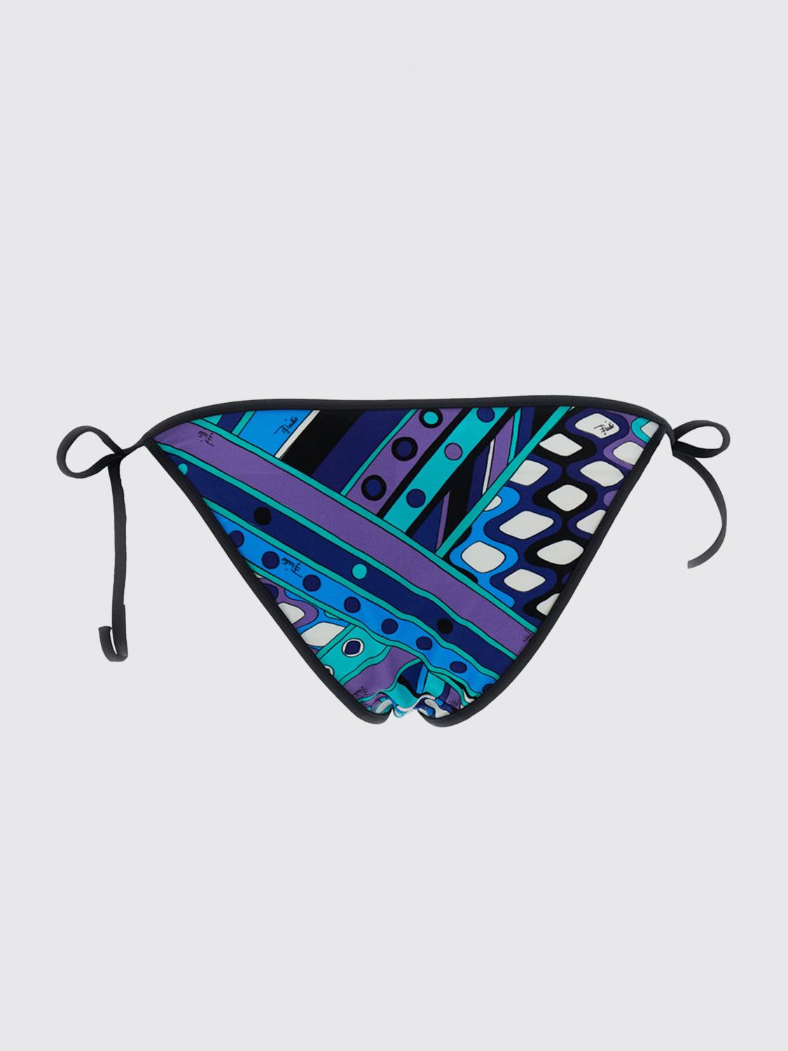 Pucci Swimsuit Woman Gnawed Blue PUCCI
