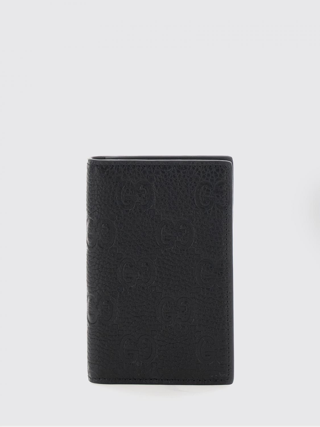 Gucci Wallet Men Black GUCCI