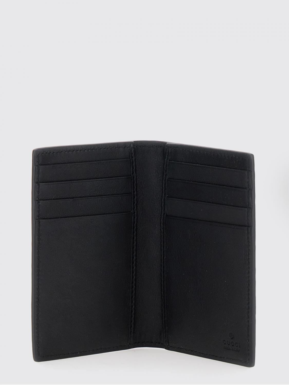 Gucci Wallet Men Black GUCCI