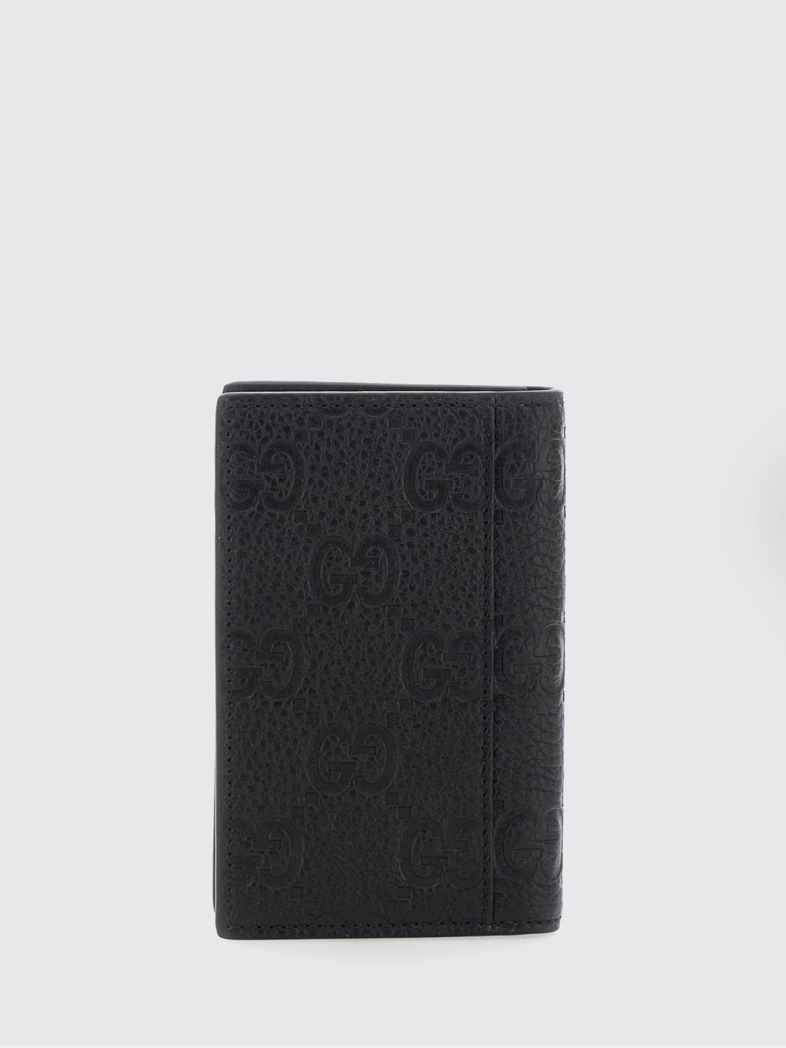 Gucci Wallet Men Black GUCCI