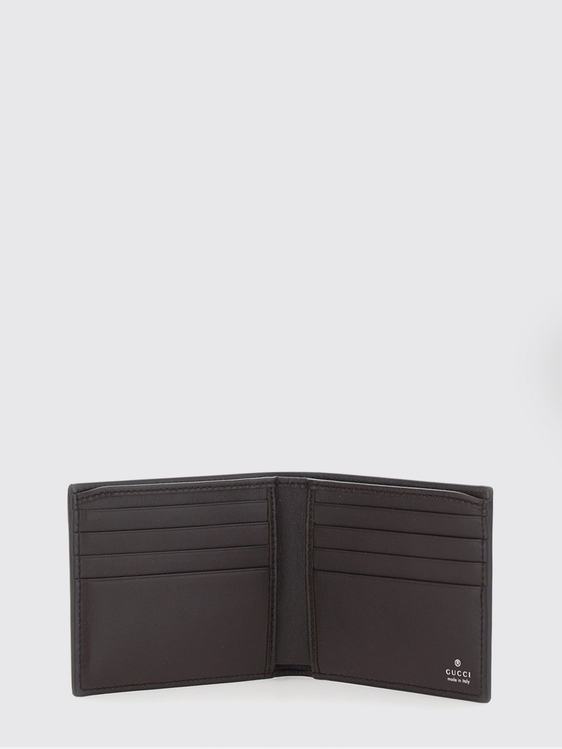 Gucci Wallet Men Brown GUCCI