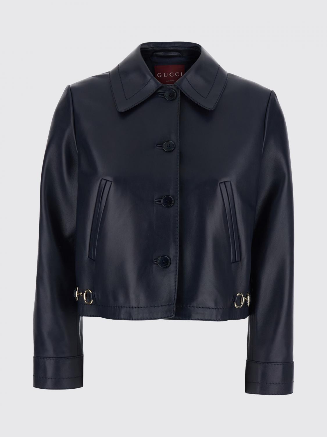 Gucci Blazer Men Blue GUCCI
