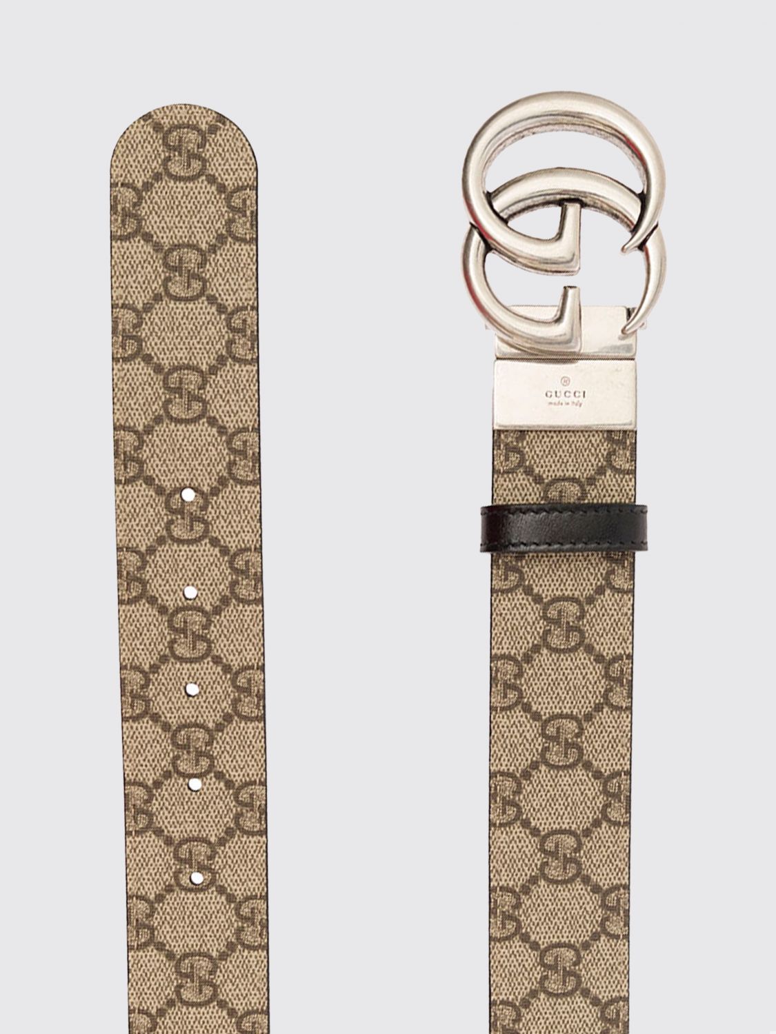 Gucci Belt Men Beige GUCCI