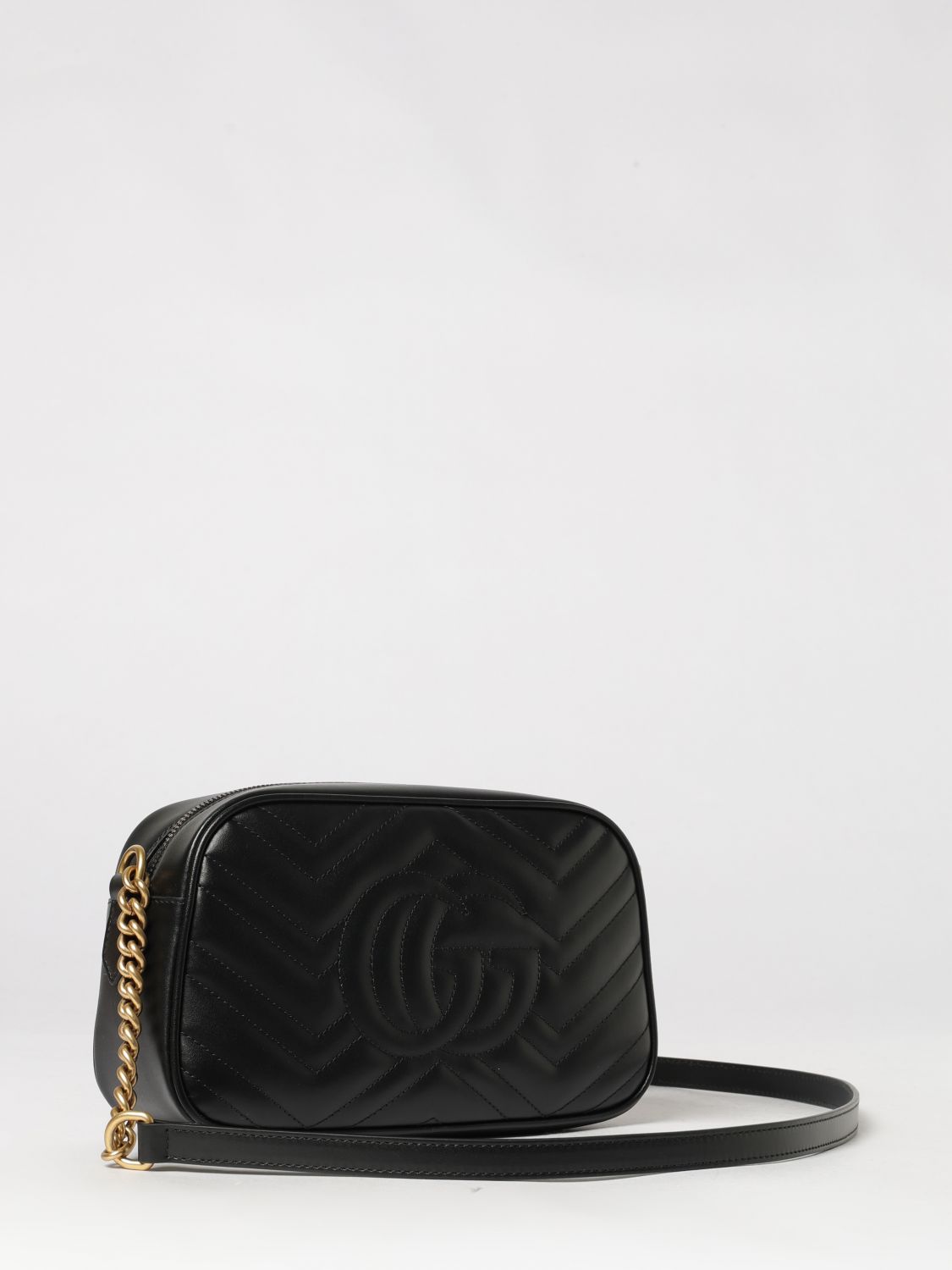 Gucci Gg Marmont Matelasse Chevron Nappa Shoulder Bag GUCCI