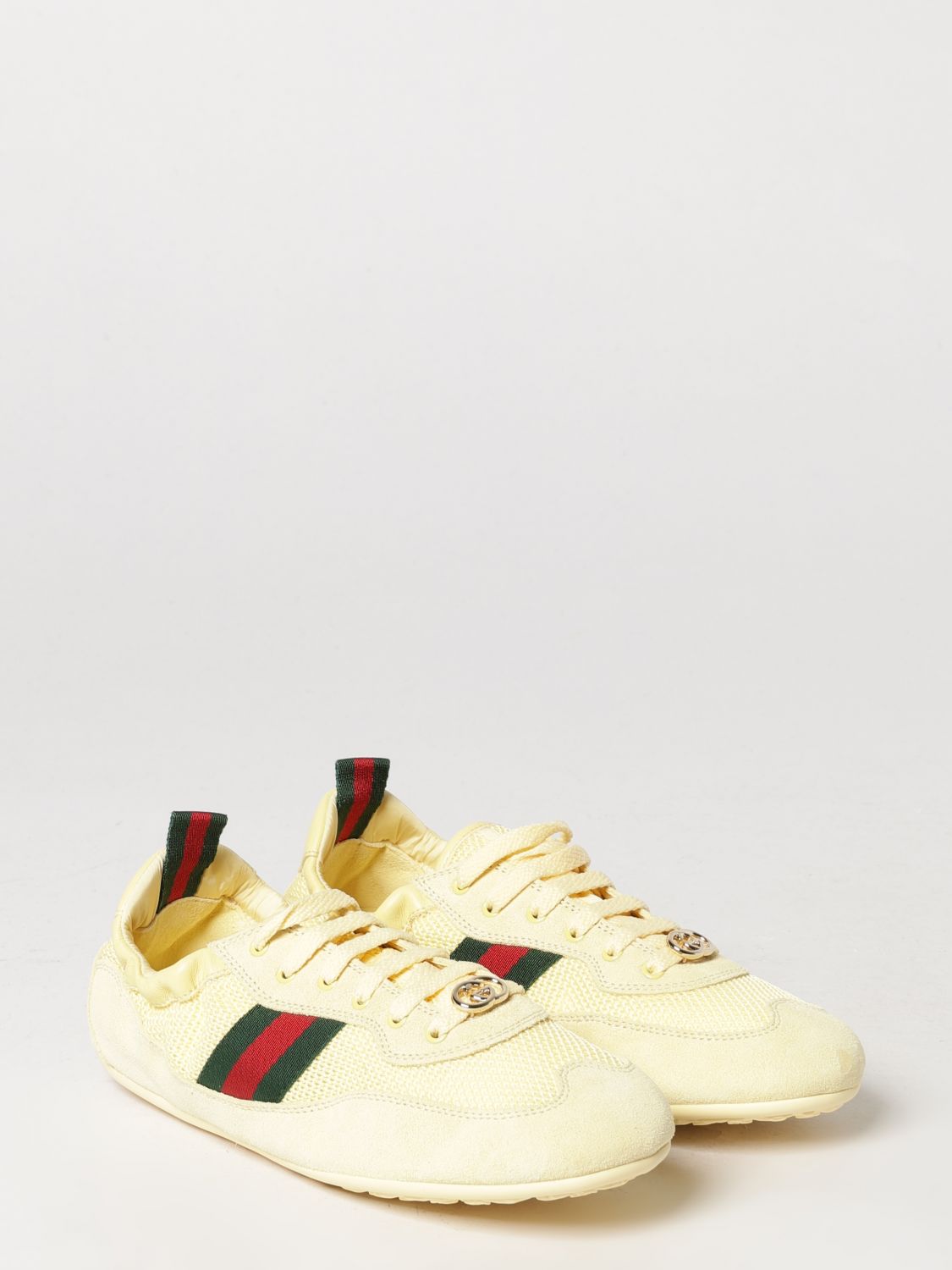 Gucci Sneakers Woman Beige GUCCI