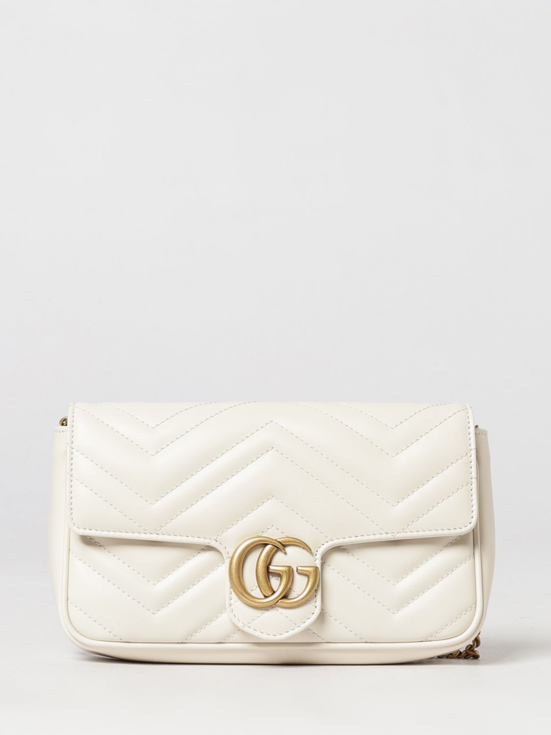 Gucci Gg Marmont Matelasse Chevron Nappa Mini Shoulder Bag GUCCI