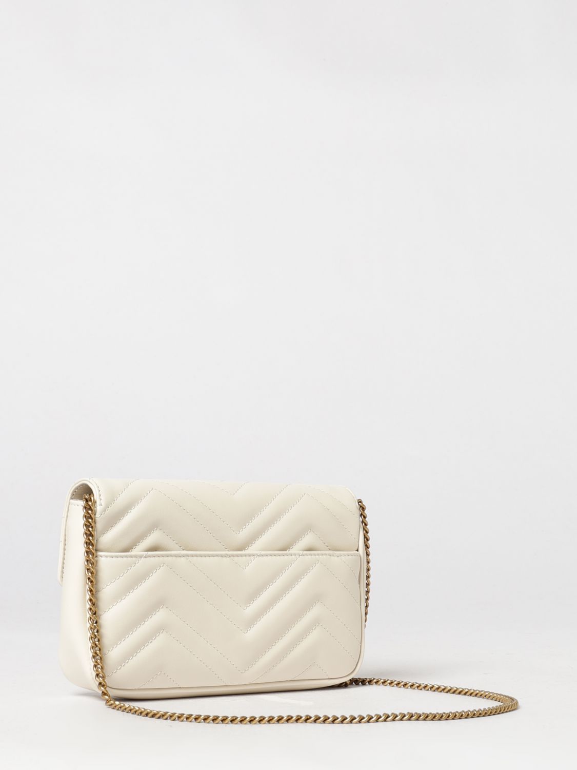 Gucci Gg Marmont Matelasse Chevron Nappa Mini Shoulder Bag GUCCI