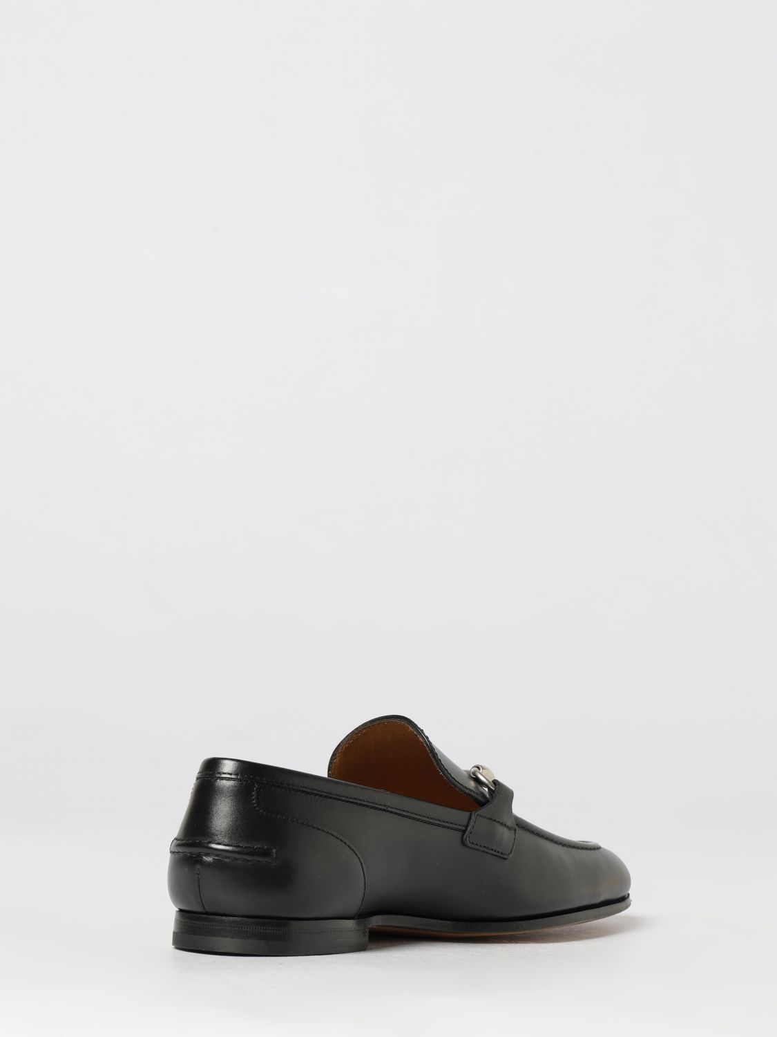 Gucci Jordaan Smooth Leather Loafers With Horsebit Detail GUCCI