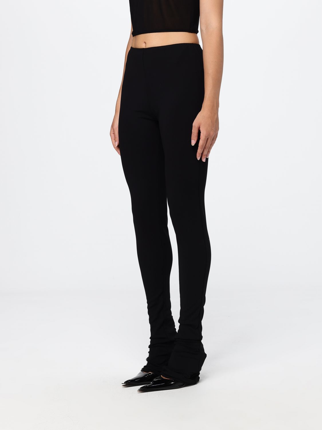 Gucci Women Gucci Mid-Rise Flared Criªpe Leggings GUCCI