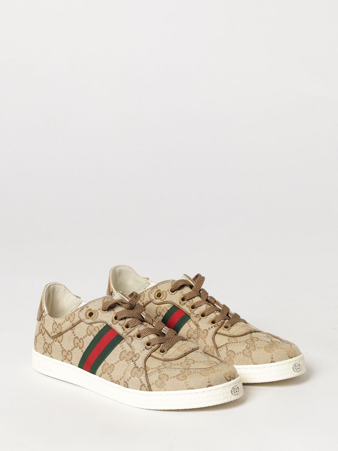 Gucci Sneakers Woman Beige GUCCI