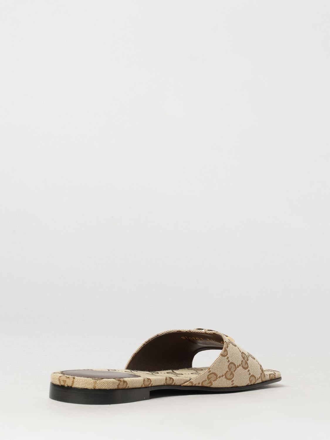 Gucci Heeled Sandal Woman Beige GUCCI