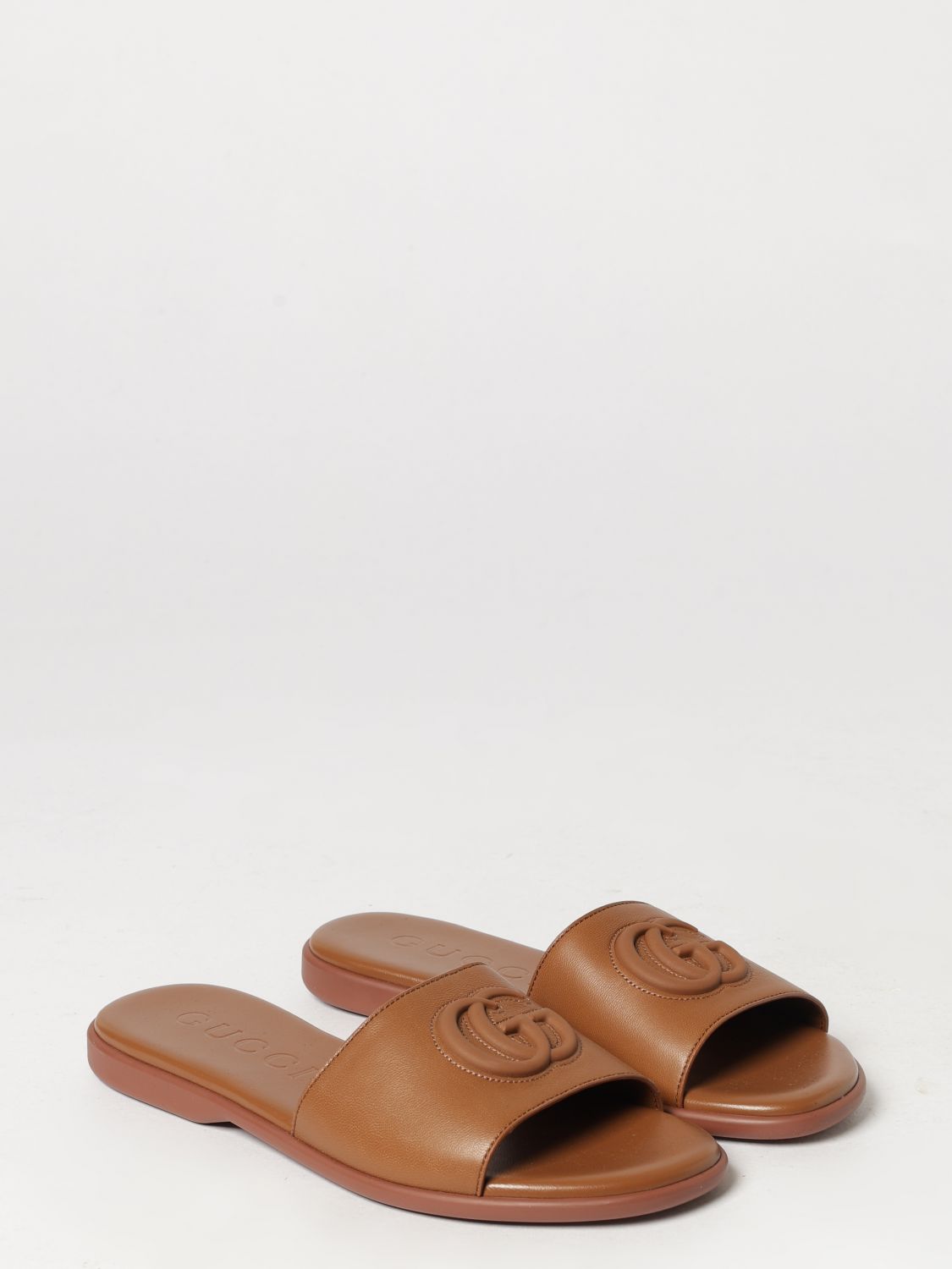 Gucci Heeled Sandal Woman Brown GUCCI