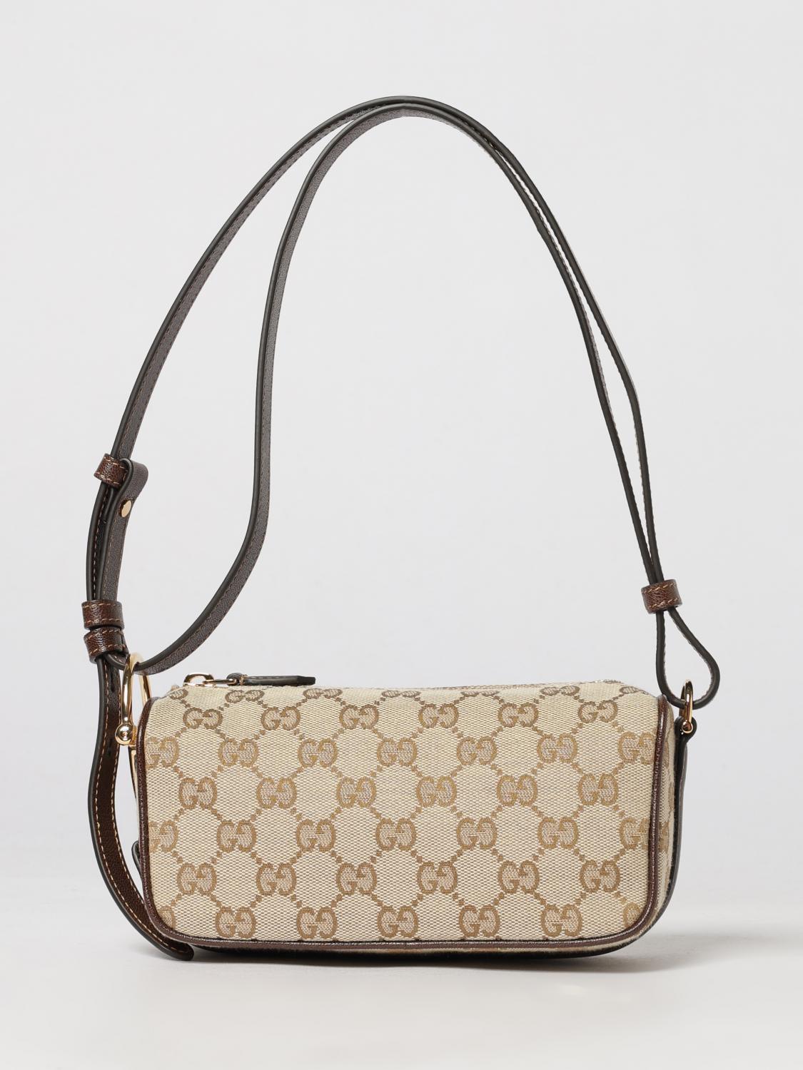 Gucci Gg Monogram Jacquard Cotton Mini Shoulder Bag GUCCI