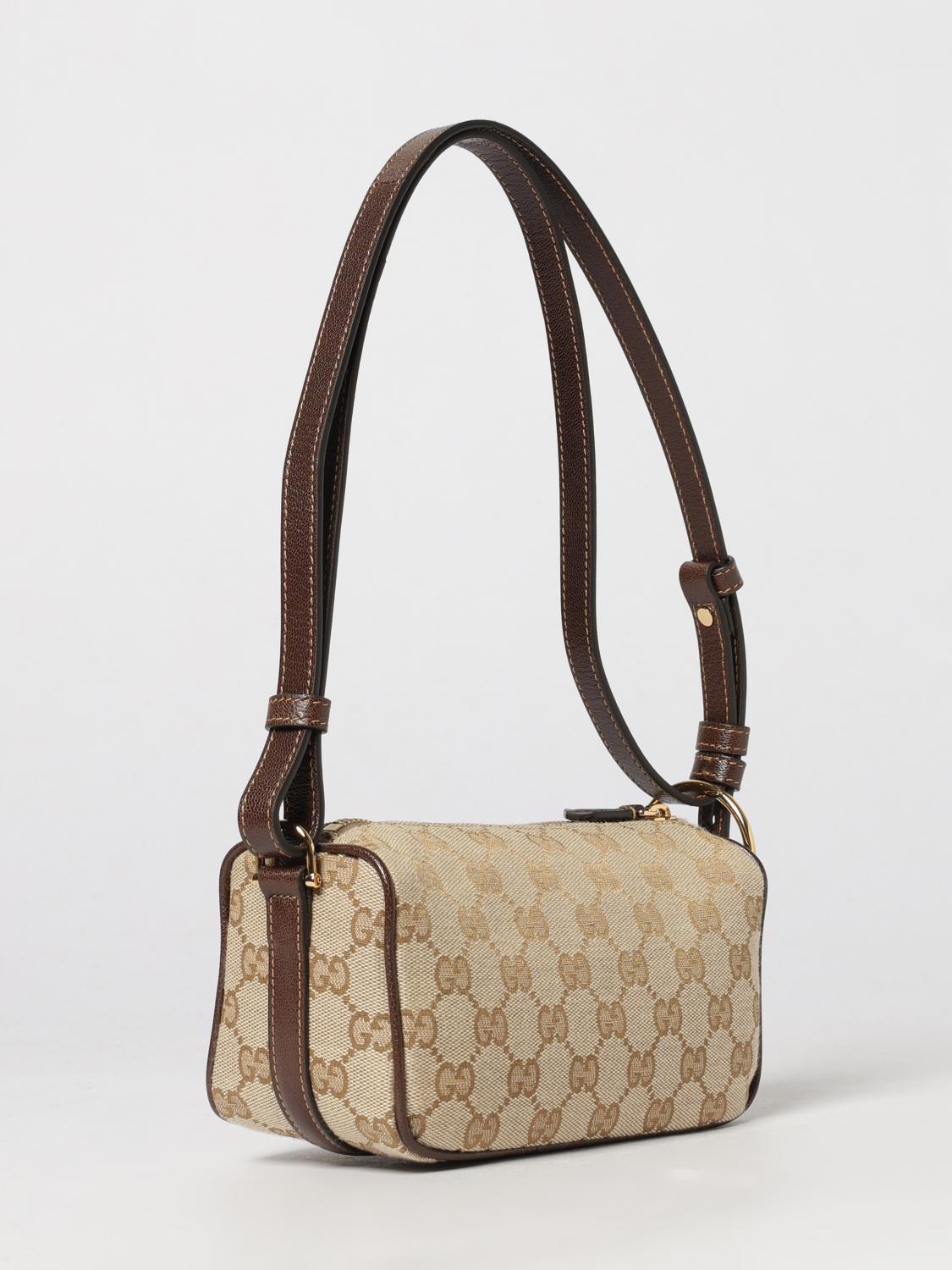 Gucci Gg Monogram Jacquard Cotton Mini Shoulder Bag GUCCI