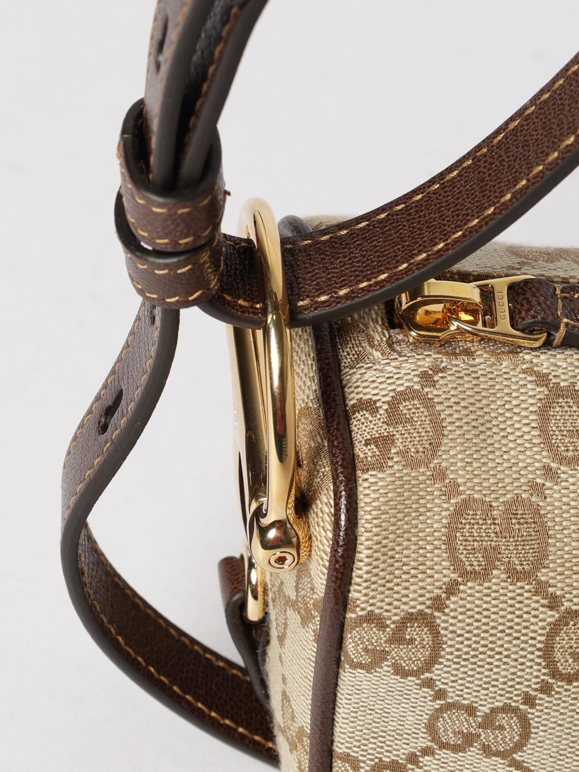 Gucci Gg Monogram Jacquard Cotton Mini Shoulder Bag GUCCI
