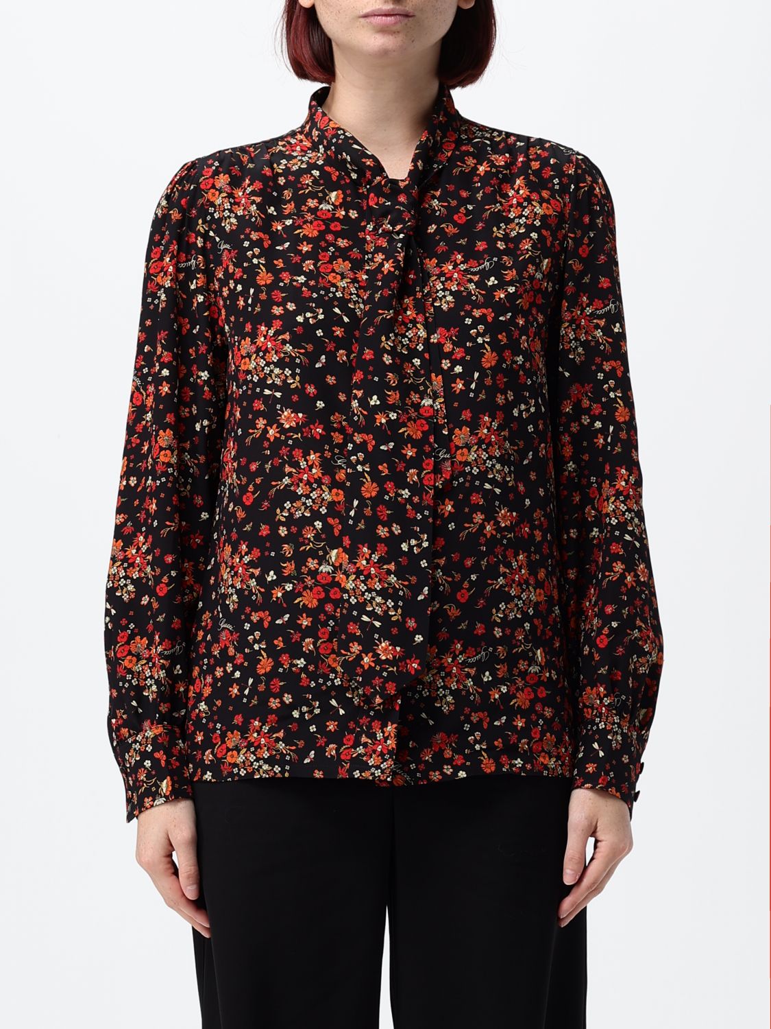 Gucci Shirt Woman Black GUCCI