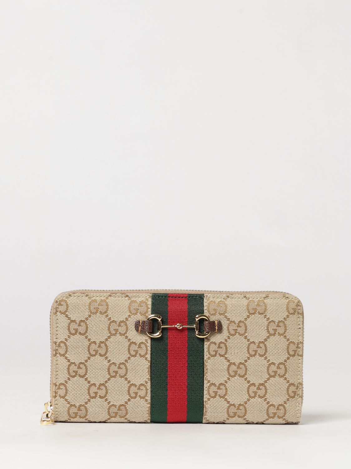 Gucci Wallet Woman Beige GUCCI