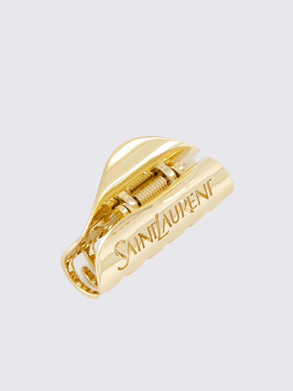 Saint Laurent Hair Accessory Woman Gold SAINT LAURENT