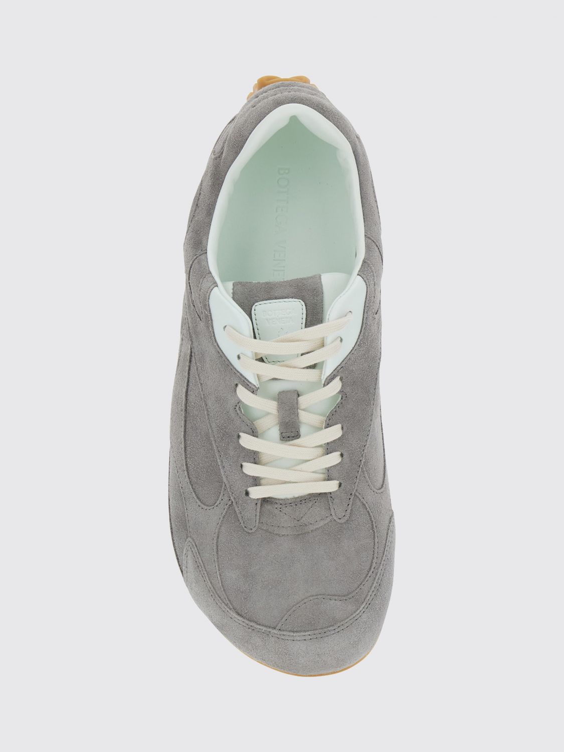 Bottega Veneta Men Orbit Flash Suede Calfskin Trainers Bottega Veneta BOTTEGA VENETA