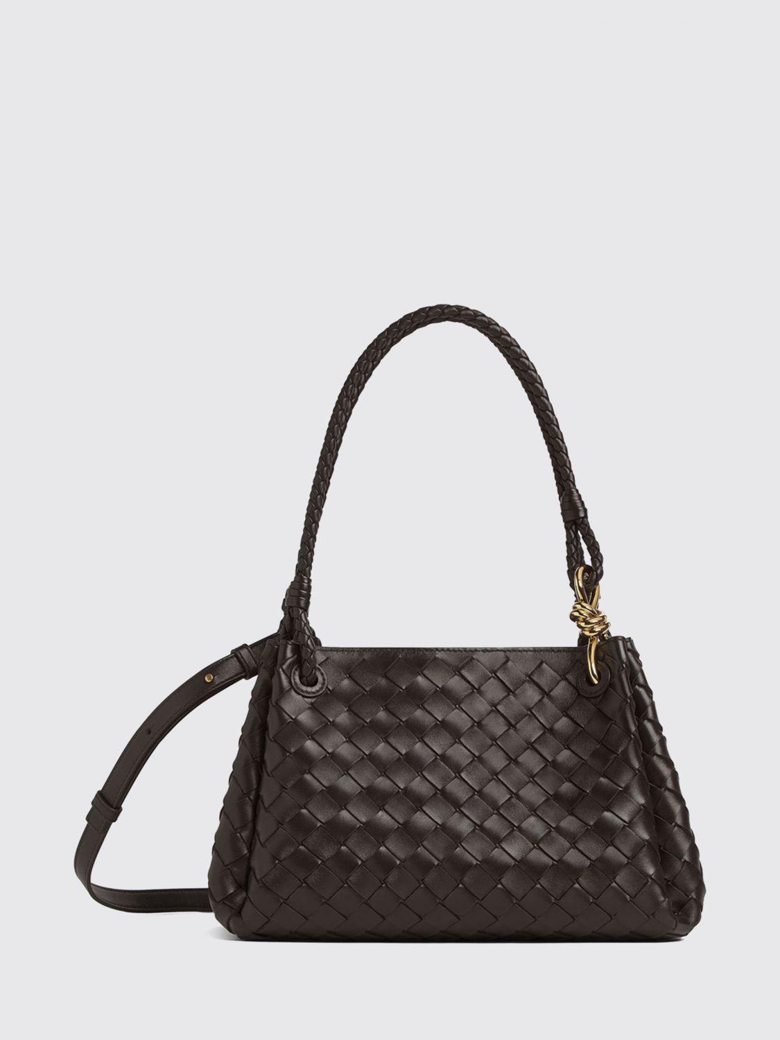 Bottega Veneta Women Parachute Intrecciato Lambskin Bottega Veneta Shoulder Bag BOTTEGA VENETA