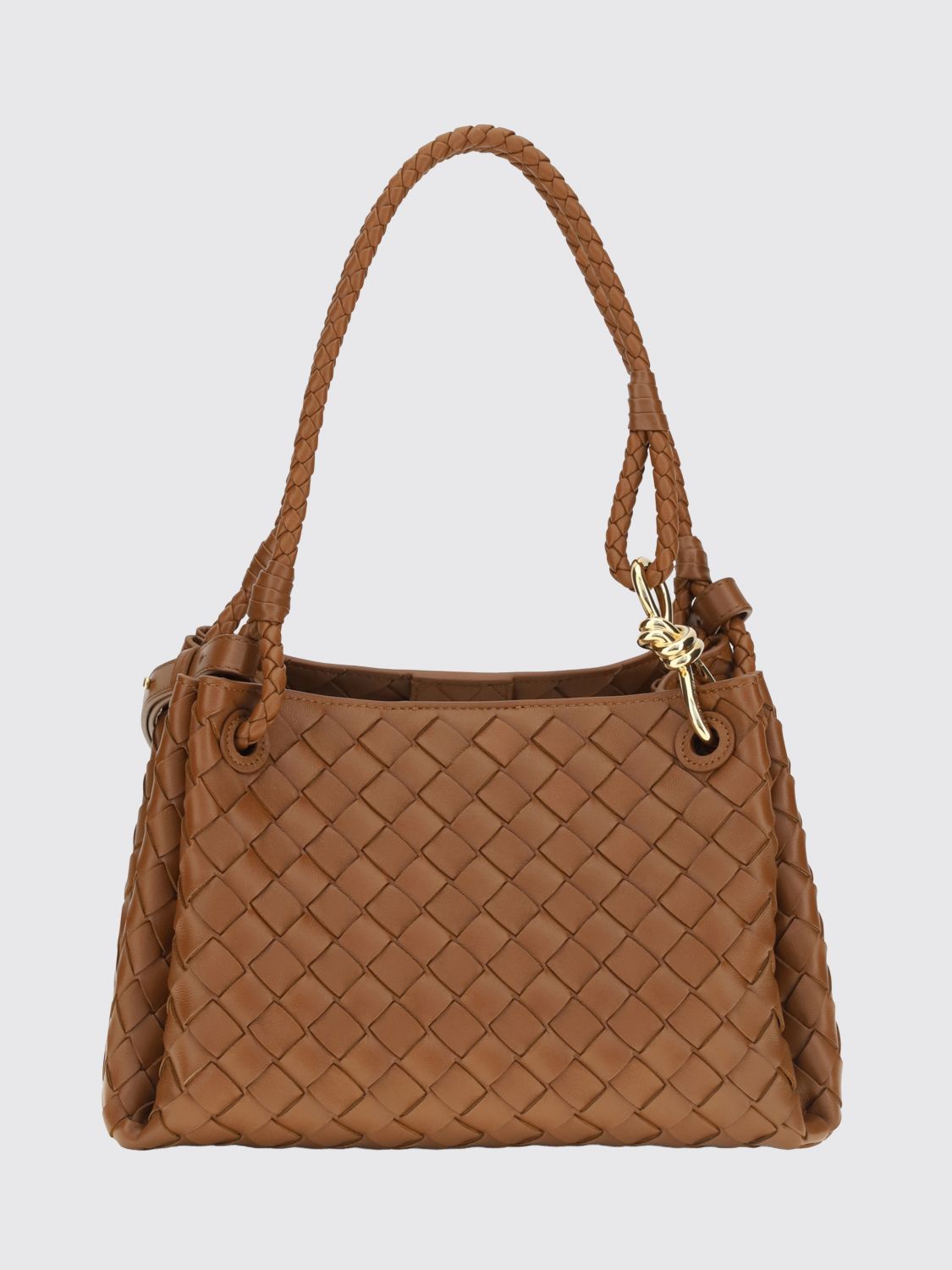 Bottega Veneta Women Parachute Intrecciato Lambskin Bottega Veneta Shoulder Bag BOTTEGA VENETA