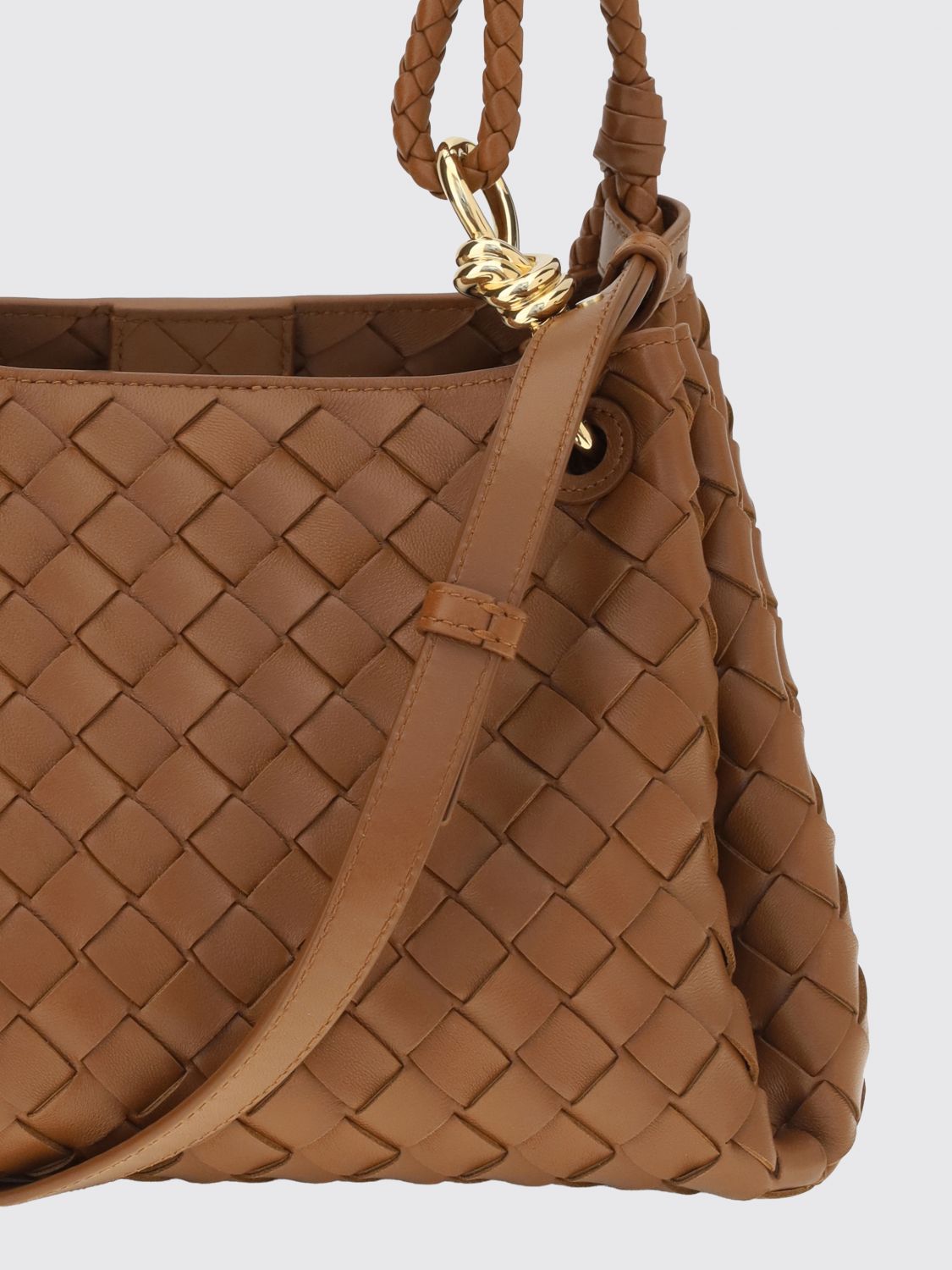 Bottega Veneta Women Parachute Intrecciato Lambskin Bottega Veneta Shoulder Bag BOTTEGA VENETA