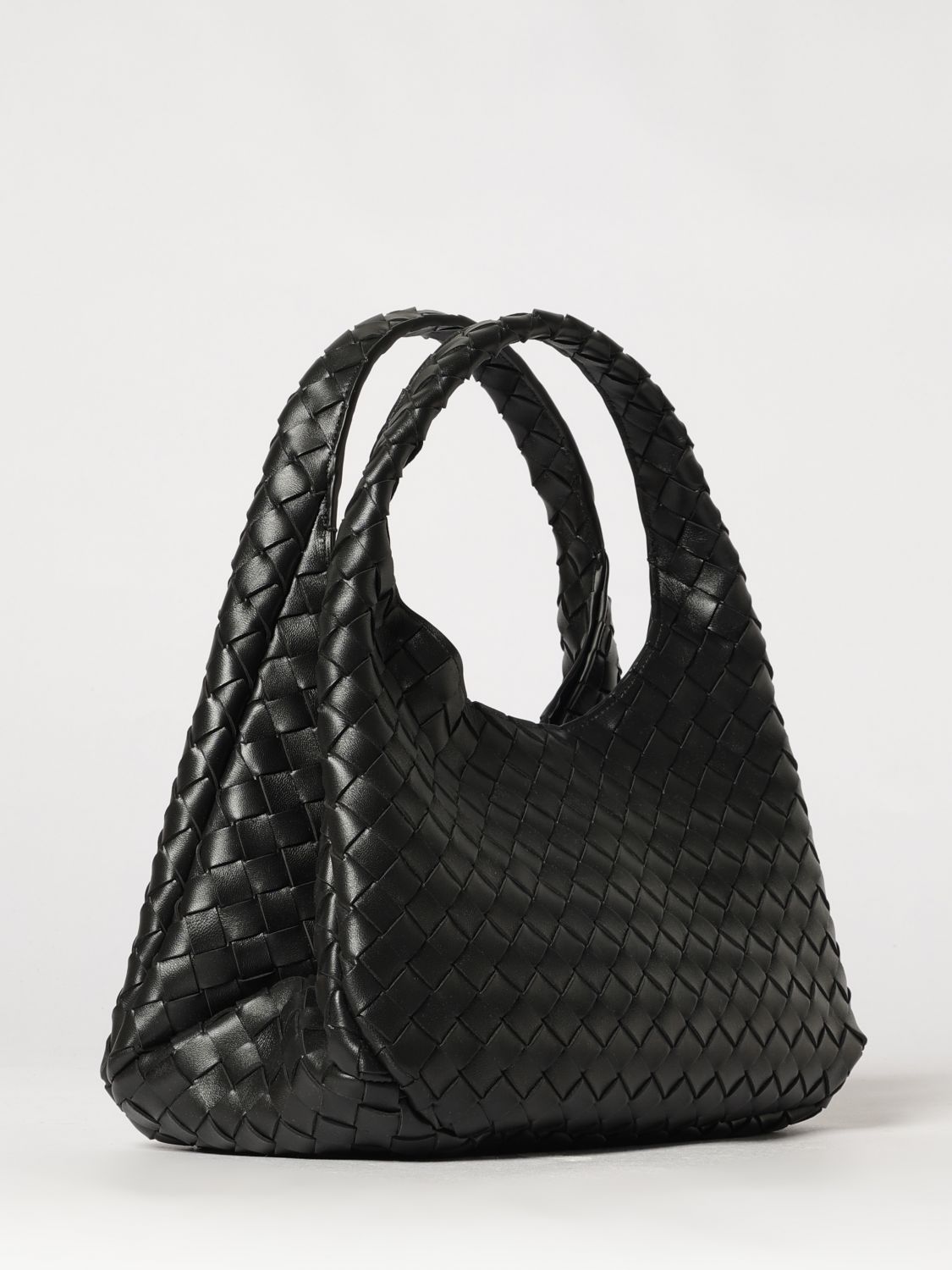 Bottega Veneta Women Medium Campana Intrecciato Leather Bottega Veneta Shoulder Bag BOTTEGA VENETA